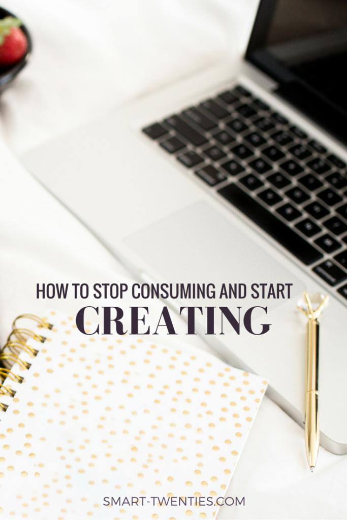 The only 200 words you need to read today. A post to inspire you to start making the most of your twenties, even if you're not a 'creative' person.