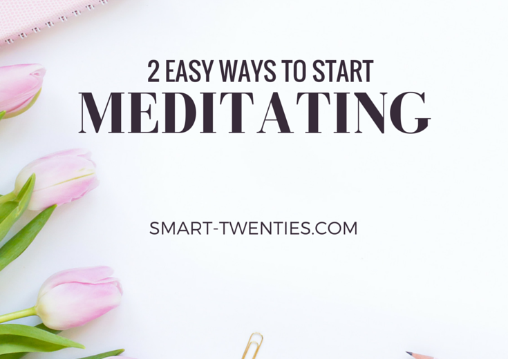 I share my best tips on how to start meditating and why you can do it even if you 'think too much' (because you're not the only one with that problem)