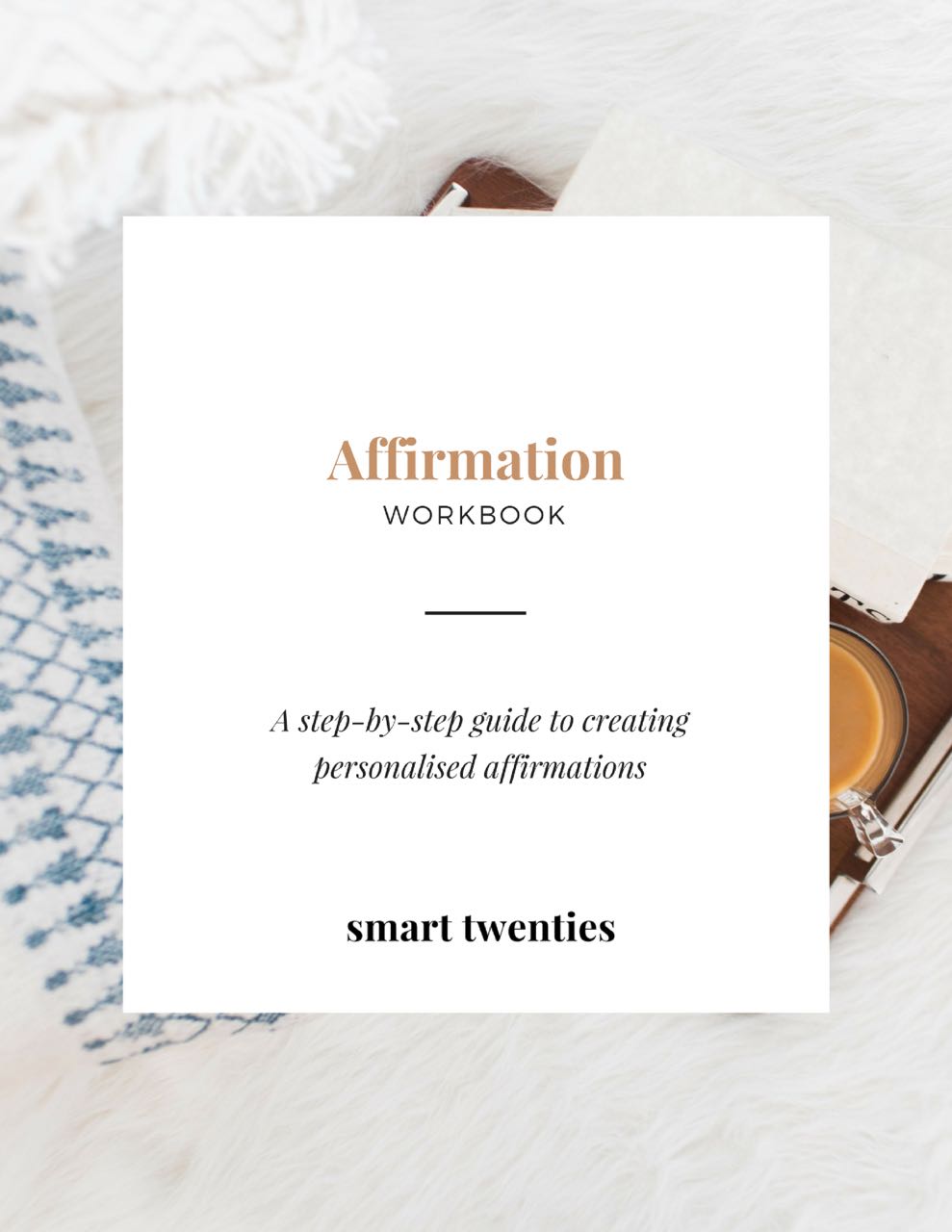 A workbook to help you create your own affirmations and use the law of attraction to achieve your goals