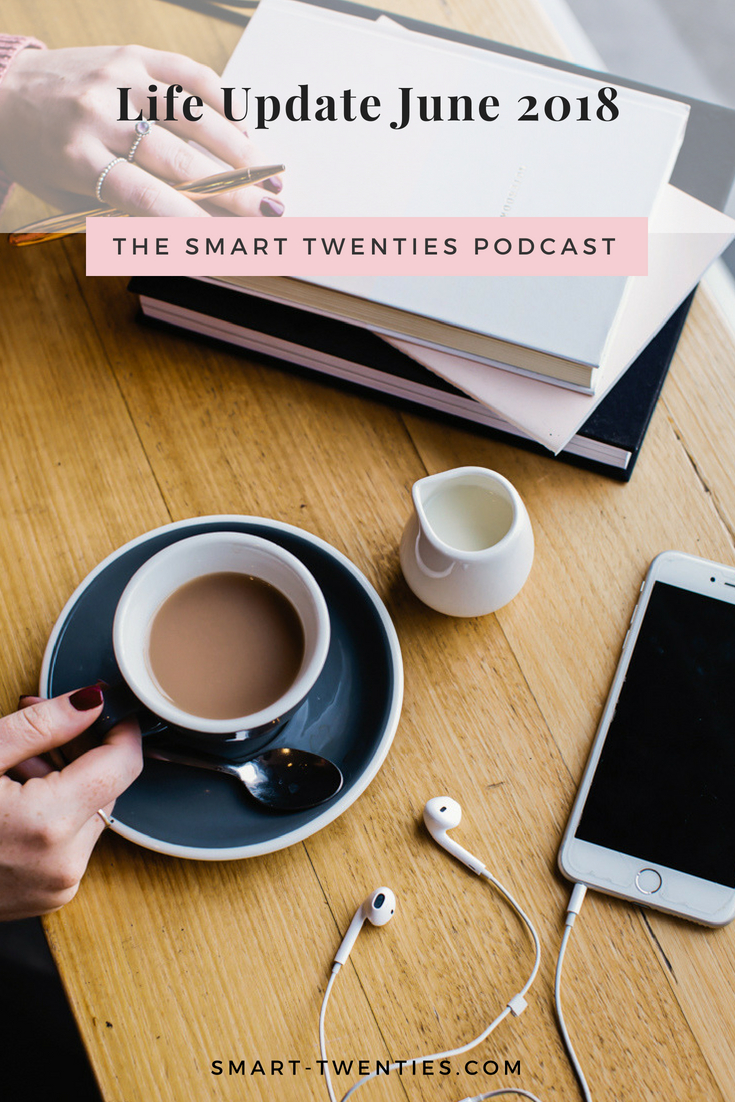 Now that I’m taking a break from vlogging, I thought I’d give you guys a life update each month on the podcast!