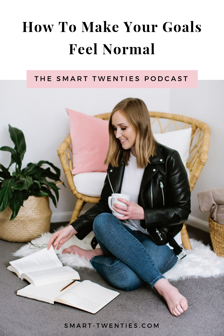 In this episode of The Smart Twenties Podcast I’m sharing practical advice to help you transform your mindset around your goals. I hope you find it helpful!