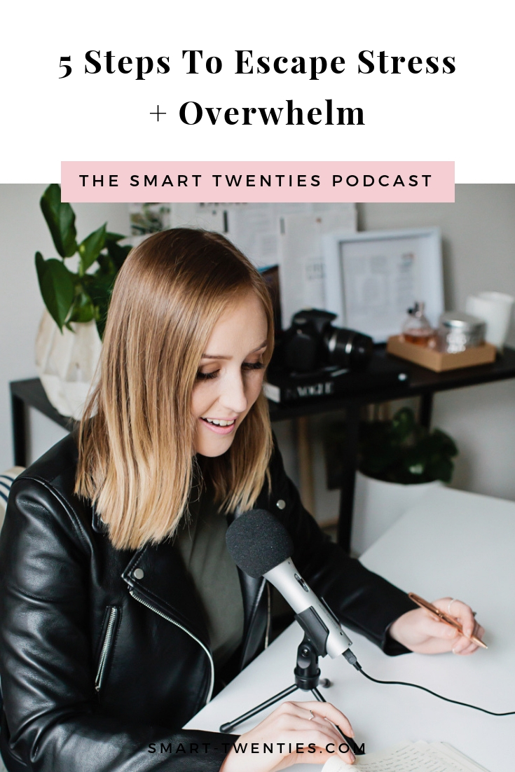 In this episode, I’m sharing the simple step-by-step process I use to get my coaching clients (and myself!) out of stress and overwhelm so they can start achieving their goals. I hope you find it helpful!