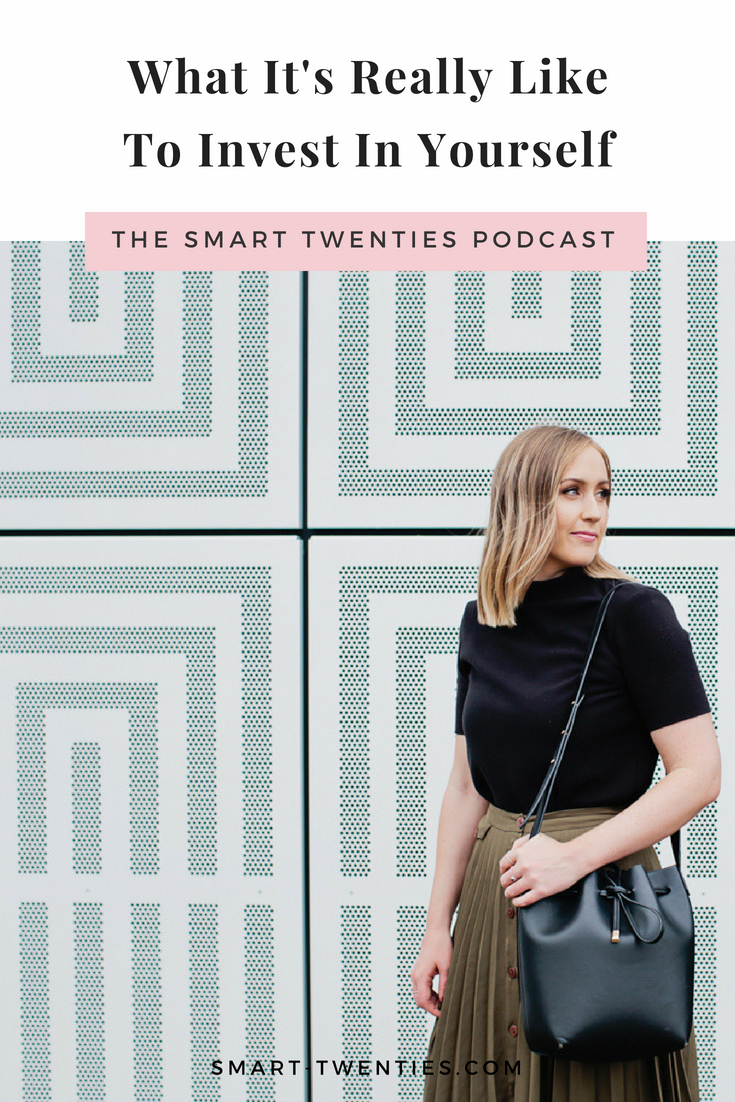 I am chatting about what is really like to invest in yourself