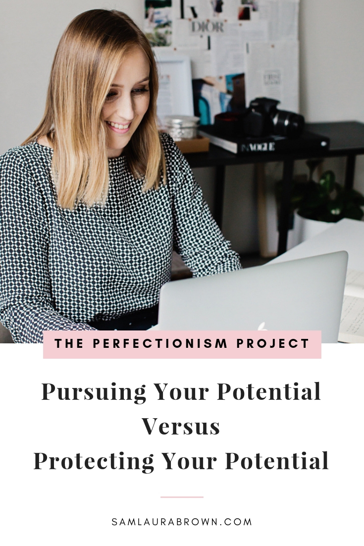 Learn the difference between pursuing your potential and protecting it, and discover practical things to do if you’ve been holding yourself back.