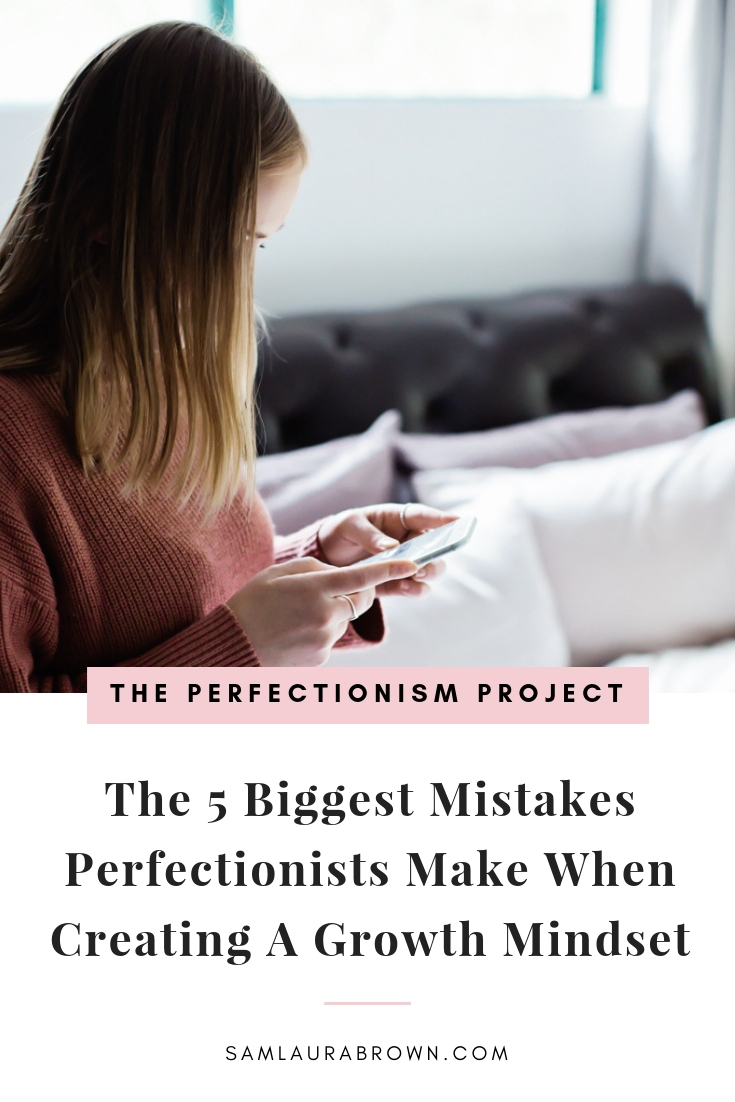  In this episode, I’m going to be sharing exactly what that is, how to create it and the biggest mistakes that perfectionists make when it comes to creating a growth mindset.