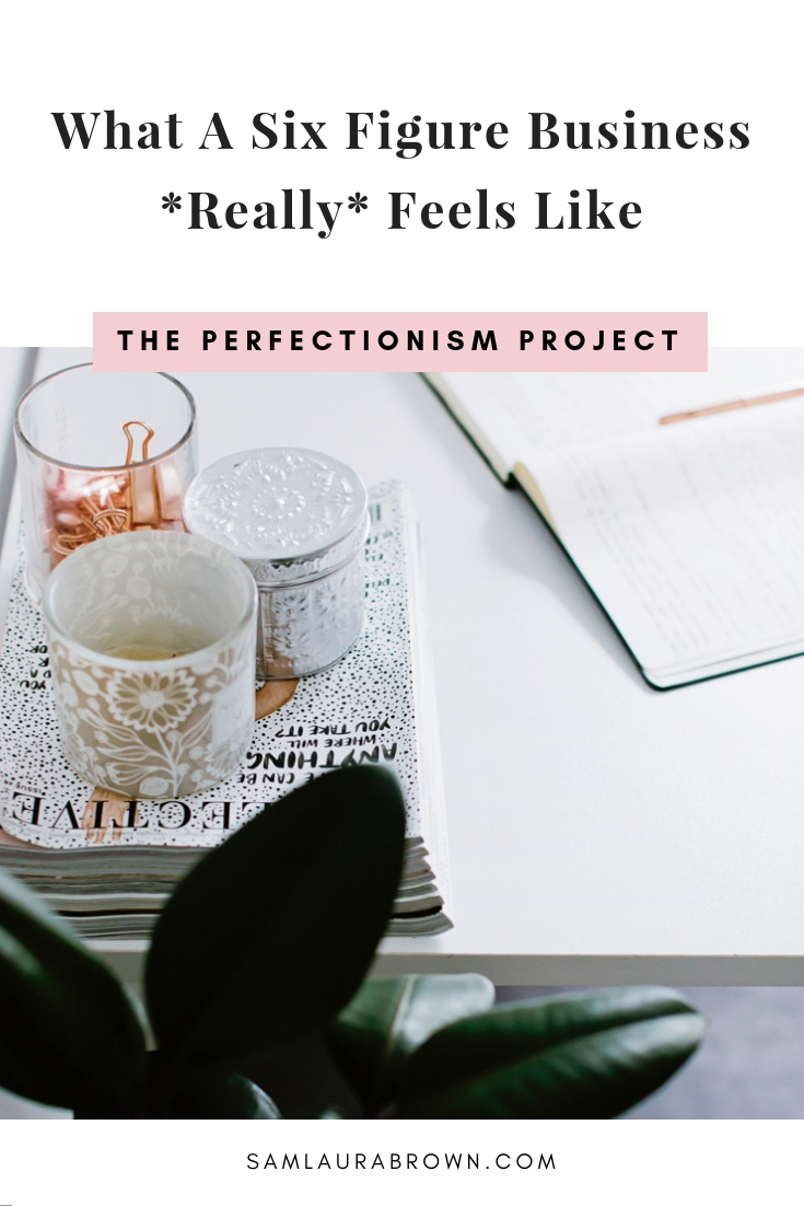 Building a six-figure business has been on my to-do list since the day I started my blog. Now that it’s happened, I’m sharing what it *actually* feels like to be here - misconceptions and all!