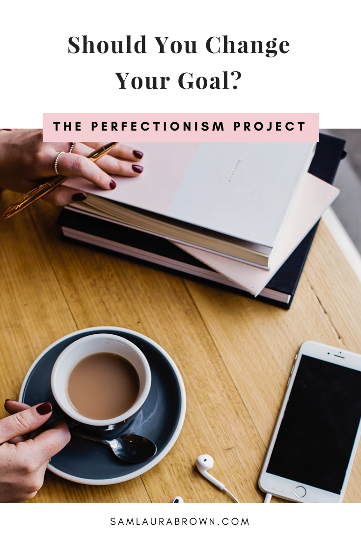 In this episode, I’m sharing practical advice on whether you should change your goal or stick with it.