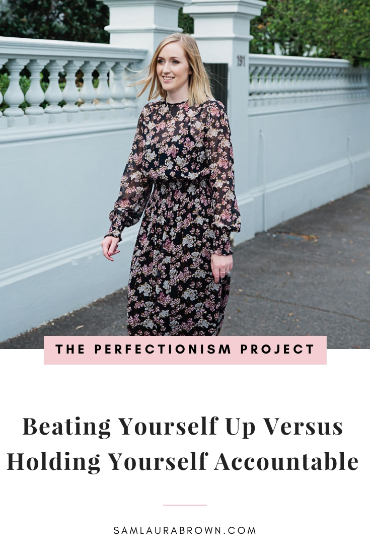 Do you feel guilty when you don’t follow through with your plans? If so, this episode is for you! I’m sharing the difference between beating yourself up and holding yourself accountable and why they’re NOT the same thing.