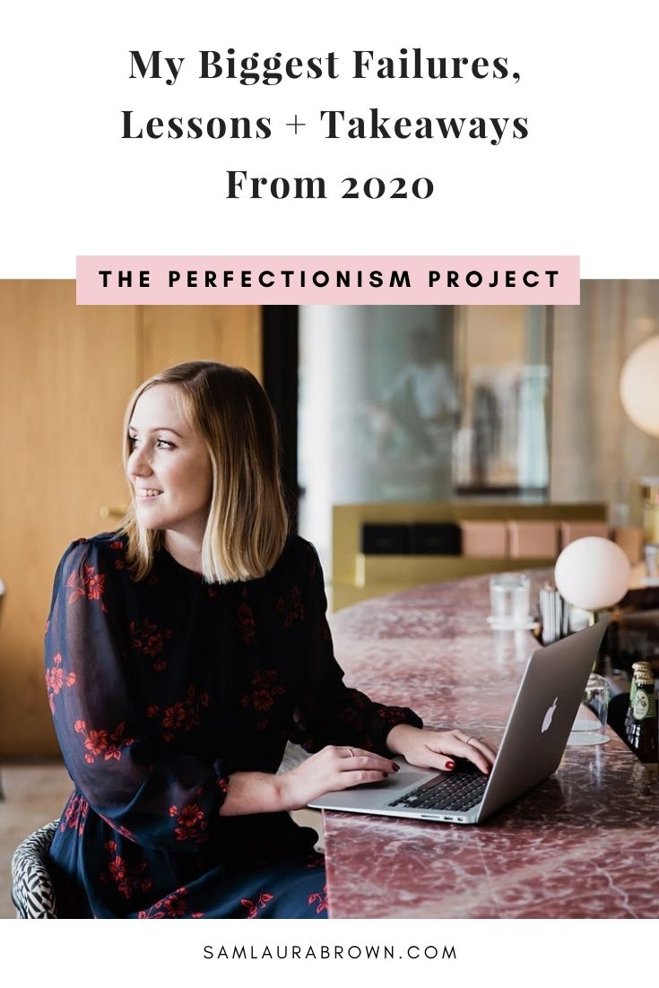 2020 has not only been a life-changing year for everyone, but it’s also been one that’s taught us a lot of important lessons. Today, I’m sharing with you my biggest failures, lessons and takeaways from the last 12 months. I hope you find them helpful!