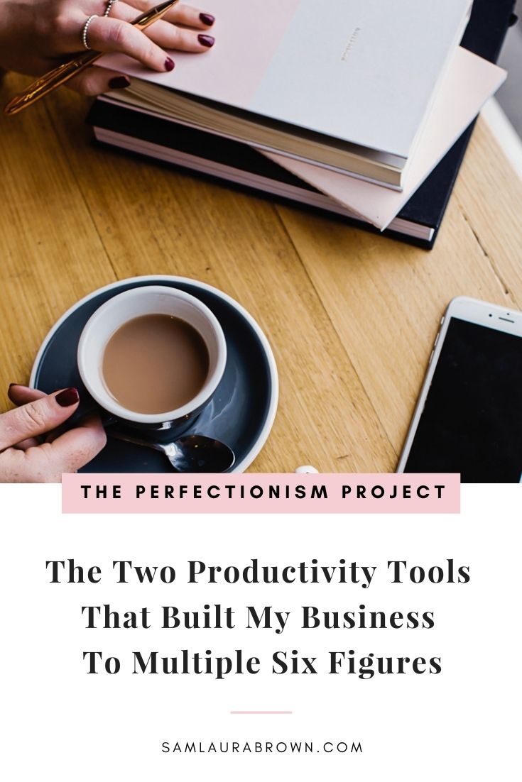 Perfectionists often struggle with productivity, overwhelm, never having enough time for everything and burnout. Listen to today’s episode because I’m sharing the two productivity tools that helped me build a multiple six figure business without burnout.