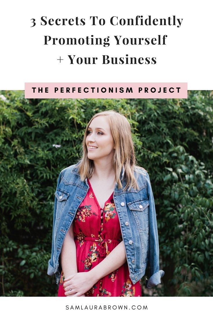 If you’re struggling to confidently promote yourself and your business, today’s episode will help you out. I’m sharing 3 secrets that I use and you can too to help you confidently put yourself out there and promote your business.