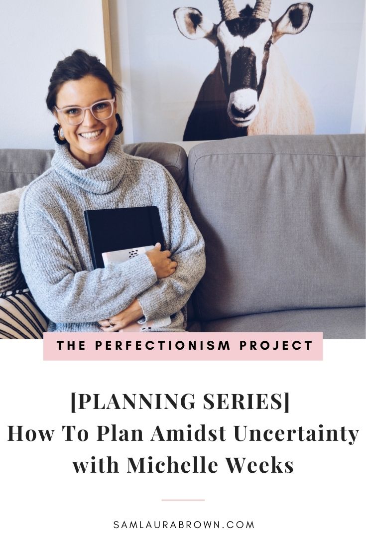 As part of my series to help you plan properly as a perfectionist I’m chatting to PGSD Coach Michelle about how to plan out your week when there’s lots of uncertainty (whether it’s caused by your day job, shift work, children or anything else).
