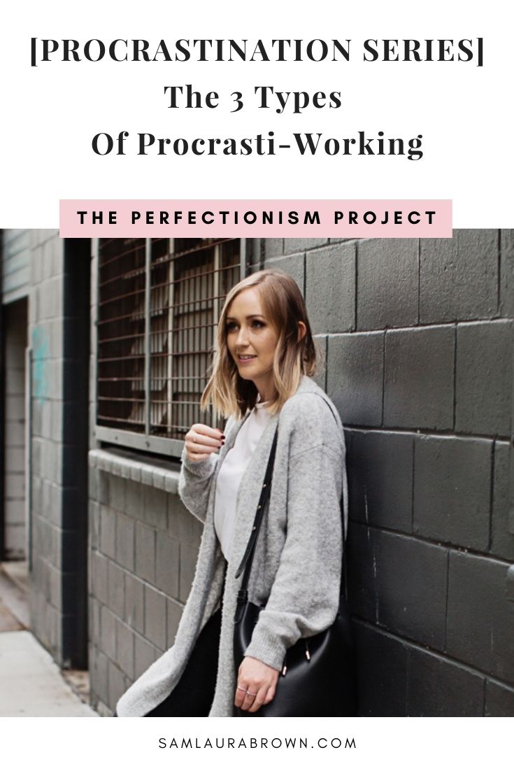 As part 1 in my series on how to become a non-procrastinator, this episode is all about the 3 types of procrasti-working and why common procrastination advice doesn’t work for perfectionists.