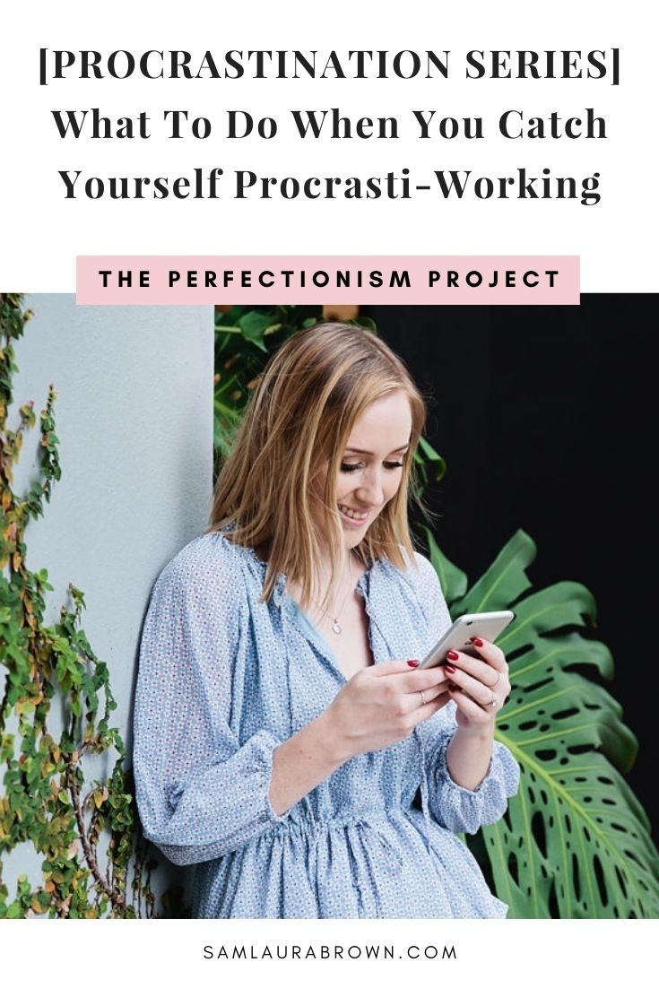 As part 3 in my series on how to become a non-procrastinator, this episode is all about The Procrastination Pick Me Up and exactly how to use it when you catch yourself procrasti-working.