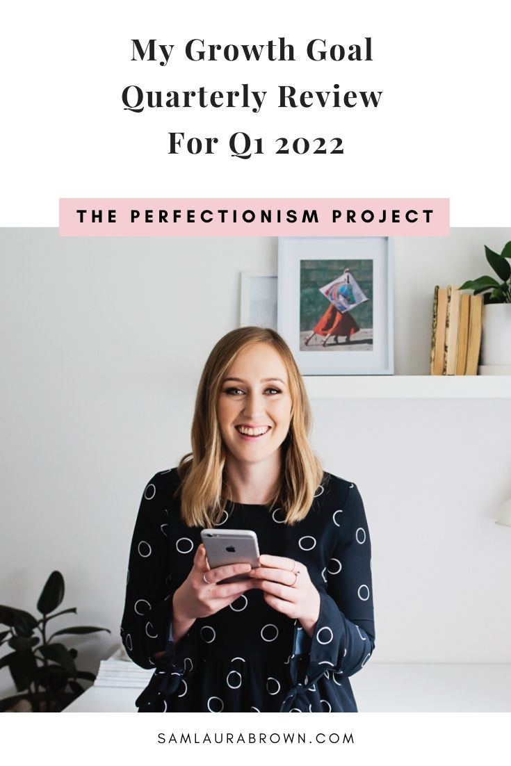 In this episode I’m sharing my Growth Goal update for Quarter 1 of 2022. I chat about my goal, how I stopped pressuring myself to achieve my goals, how to be committed to your goals even though you don’t feel rushed, and why I simplified my business model.