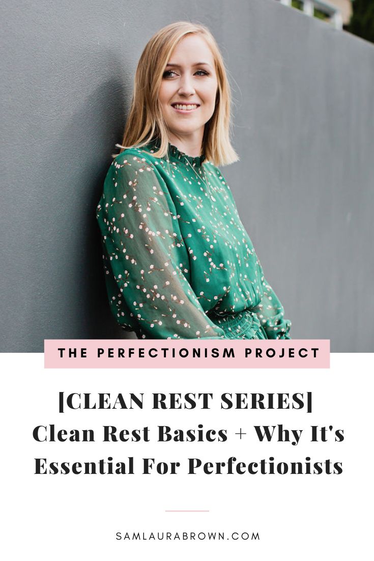 As part one of my 5-part clean rest series, this episode covers the basics of clean rest and why it’s essential for perfectionists. Tune in to learn how getting clean rest helps you plan properly and get out of your own way.